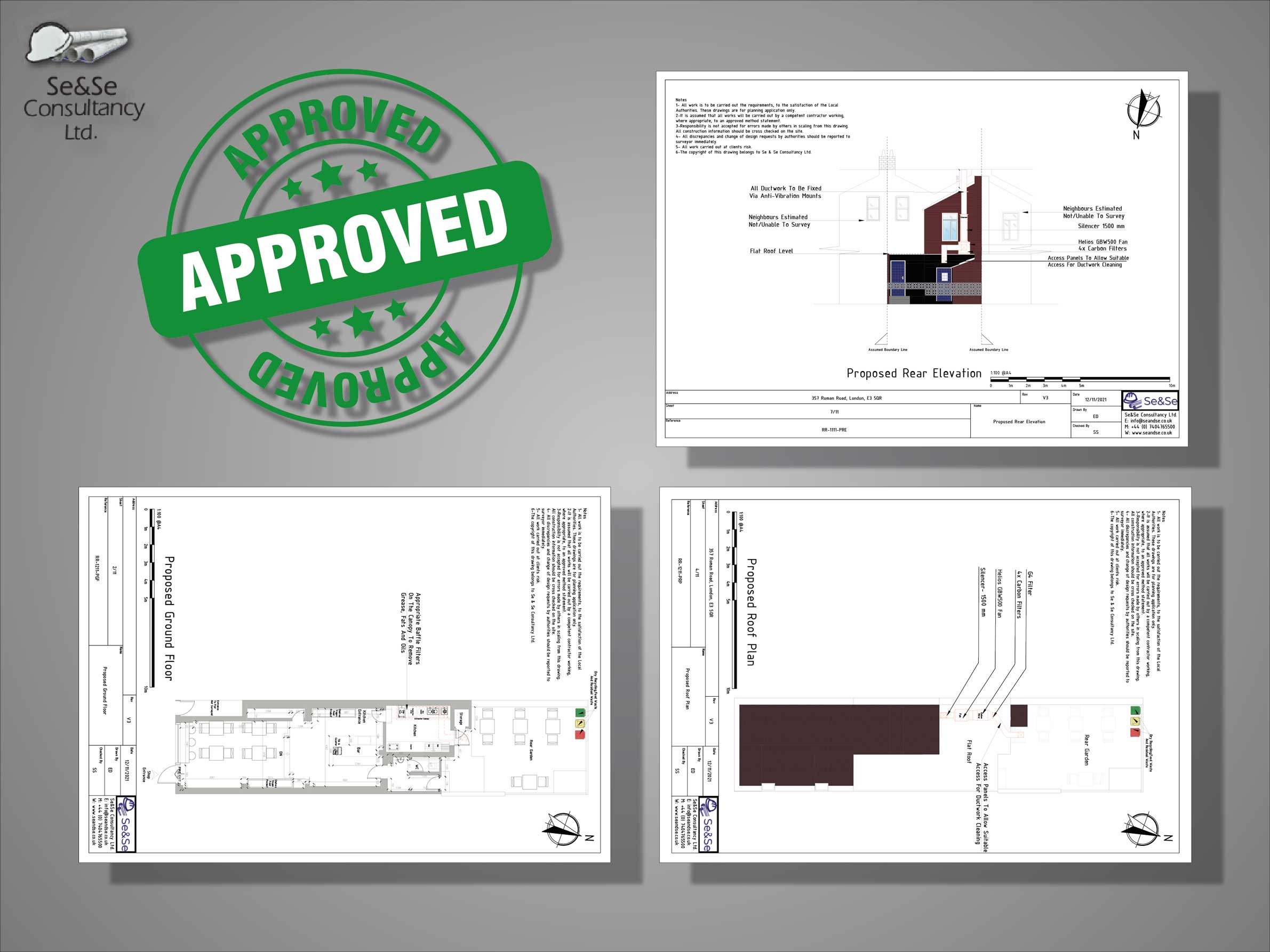 Extraction System Planning Permissions in London, UK